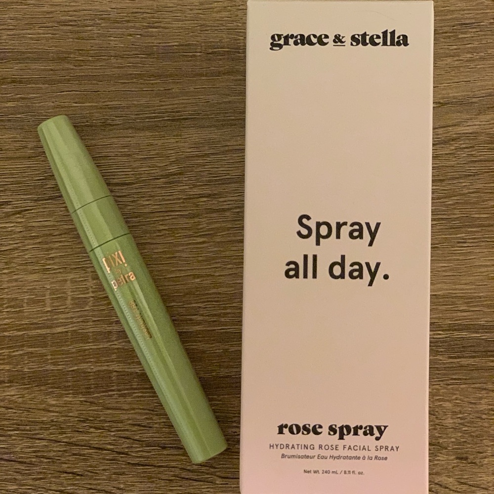 Pixi Mascara & Rose Spray